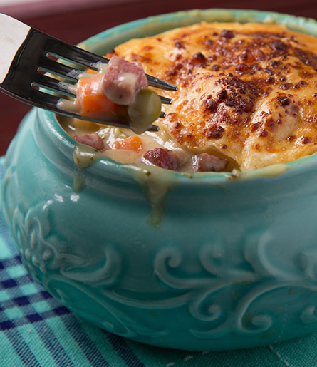 Summer Sausage Pot Pie
